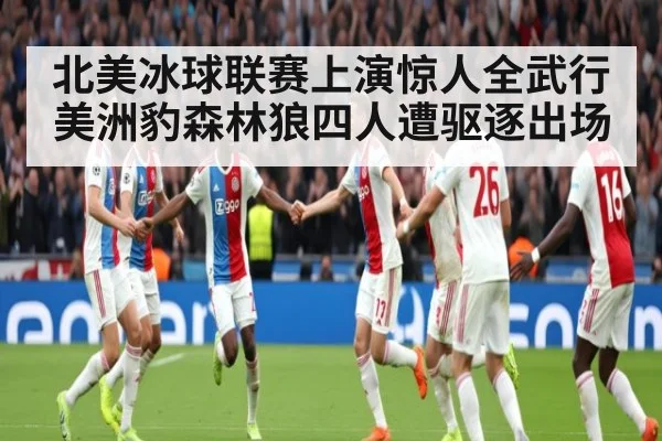 北美冰球联赛上演惊人全武行 美洲豹森林狼四人遭驱逐出场